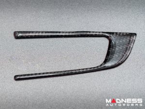 Alfa Romeo Stelvio Steering Wheel Trim Kit - Carbon Fiber - Flexible / Self Adhesive Alfa Romeo Stelvio Steering Wheel Trim Kit - Carbon Fiber - Flexible / Self Adhesive